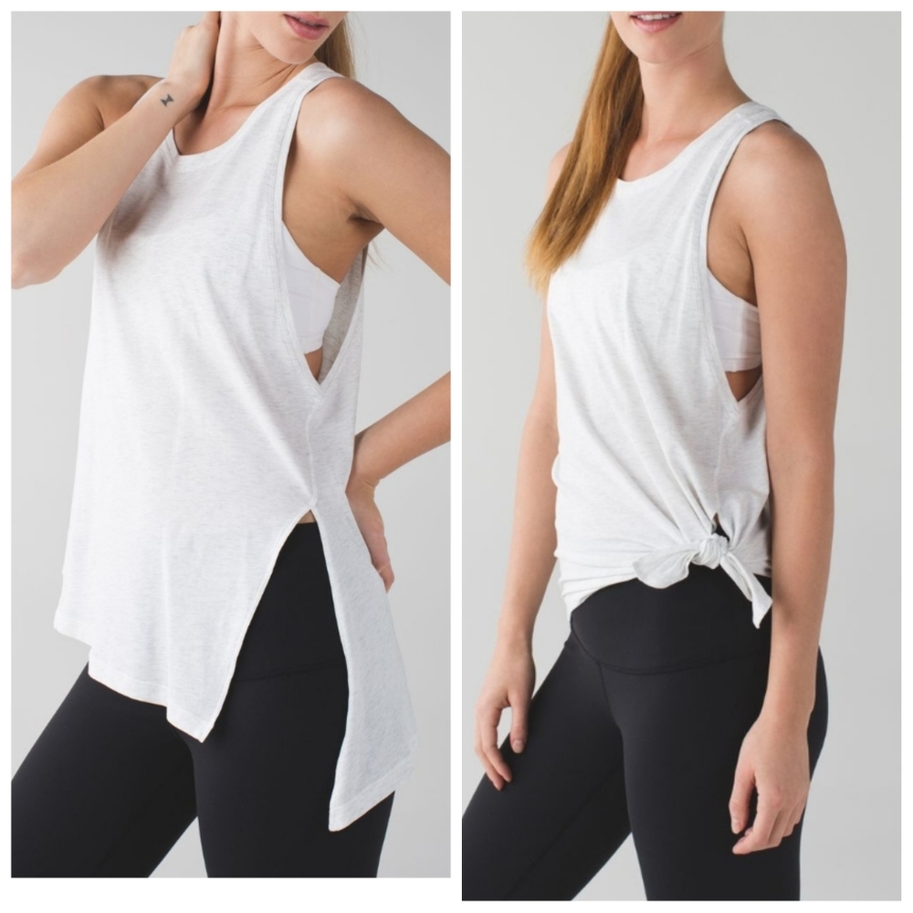 Lululemon Tie & Go Tank

White